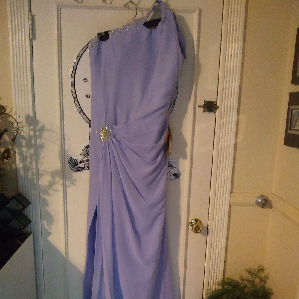 Lavender over the shoulder